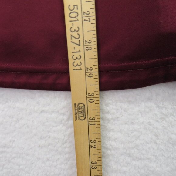 Adidas Jacket Size Medium Mississippi State 1/4 Zip Windbreaker Burgundy Red - Picture 12 of 12